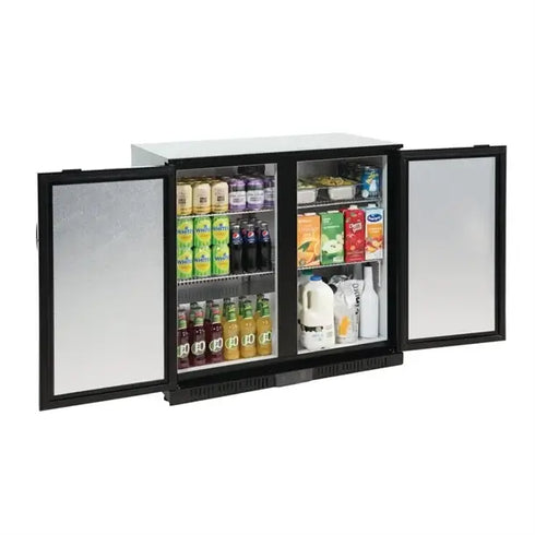 Polar G-Series Back Bar Cooler with Double Solid Doors 208Ltr GL016-A